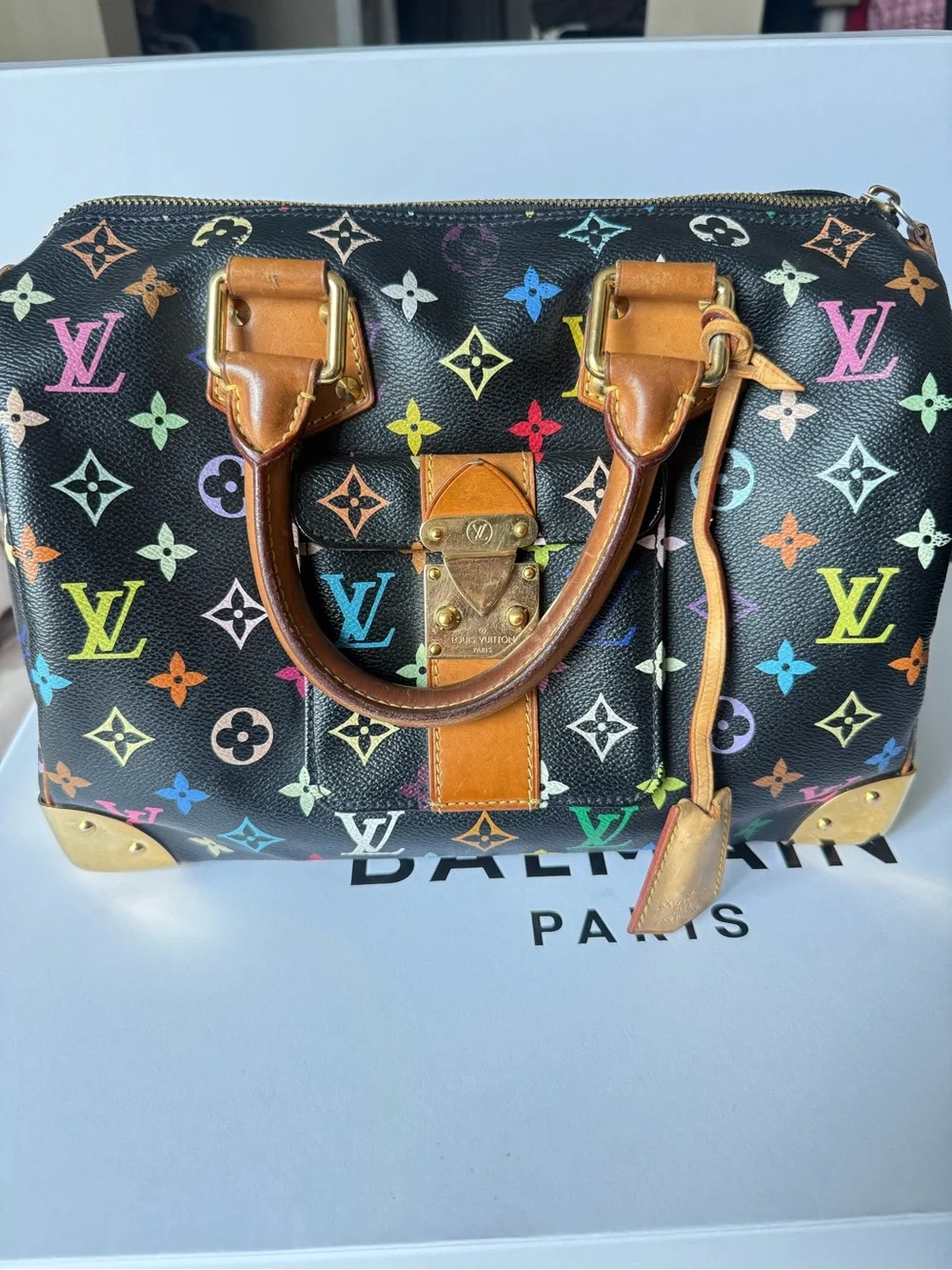 Louis Vuitton Multicolor Speedy 30
